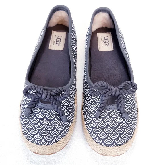 UGG SLIP ON FLATS ESPADRILLES - Picture 10 of 16
